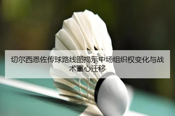 切尔西恩佐传球路线图揭示中场组织权变化与战术重心迁移